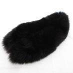  SaGa лиса SAGA FOX пелерина muffler мех лисы чёрный черный /JS женский 
