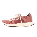  не использовался товар Adidas тиски tera McCartney Ultra форсирование бег обувь low cut толщина низ сетка US7 24cm розовый 