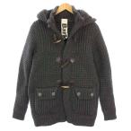  Burke Bark вязаный жакет полупальто "даффл коут" внешний капот S серый 37-3309065 /TK мужской 