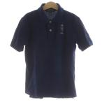 ポロ ラルフローレン POLO RALPH LAUREN ポロシャツ 半袖 ロゴ 刺繍 S 8 紺 ネイビー /AN68 ■MA キッズ