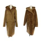  Moussy MOUSSY двусторонний мутоновое пальто длинный капот 1 Brown 010BAF30-5830 /BM #MA женский 