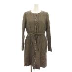 pasio-nePASSIONE no color пальто One-piece biju-38 чай цвет Brown длинный рукав /YM #MA женский 