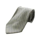  Armani koretsio-niARMANI COLLEZIONI широкий галстук галстук общий рисунок шелк шелк серый /AN #MA мужской 