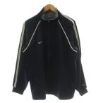  Nike NIKE джерси спортивная куртка Zip выше длинный рукав Logo XL темно-синий темно-синий /GG #MA мужской 