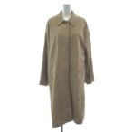  slow b Iena SLOBE IENA пальто пальто с отложным воротником 38 Camel одноцветный постоянный цвет длинный рукав /DU #KC женский 