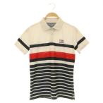  Tommy Hilfiger TOMMY HILFIGER GOLF Golf рубашка-поло с коротким рукавом окантовка M белый /MY #OS #MA женский 
