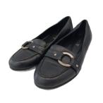  Bally BALLY Loafer кожа 36 чёрный черный /AN #GY09 женский 