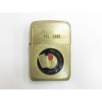 ジッポー ZIPPO 70th ANNIVERSARY 1932-2002 70周年記念 オイルライター ゴールドカラー 缶ケース 着火未確認