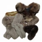  продажа комплектом 5 позиций комплект мех лисы пелерина muffler оттенок коричневого серый серия /1YBA1 женский 