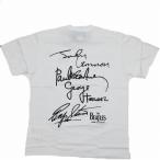 未使用品 コムデギャルソン COMME des GARCONS ビートルズ The BEATLES バックプリント Tシャツ トップス 半袖 アップルロゴ 白 ホワイト