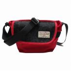  Ciaopanic CIAOPANIC × Harris твид Harris Tweed сумка "body" сумка на плечо Cross корпус портфель красный чёрный /8 женский 