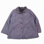  fontaine Club Fontaine Club стеганое полотно с хлопком жакет блузон средний длина подкладка боа LL фиолетовый серия /11YBA10 женский 