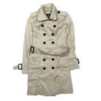 バーバリー ロンドン BURBERRY LONDON トレンチコート コットン ロング ベルト付き B1A18-102-40 長袖 アウター アイボリー 38 レディースY