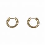 バレンシアガ BALENCIAGA フープ ピアス ロゴ 刻印 アクセサリー ゴールド/2#4 メンズ レディース
