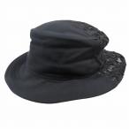 未使用品 22SS ディオール Dior 帽子 バケットハット つば広帽 オブリーク スプリット フィッシャーマン 黒/1JBA4 メンズ レディース
