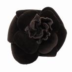  прекрасный товар Chanel CHANEL черепаха задний велюр букетик брошь цветок цветок мелкие вещи аксессуары темно-коричневый /2 женский 