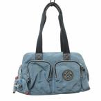 ショッピングkipling キプリング KIPLING ストラップ付ハンドバッグ トート ナイロン ブルー系 SRG1