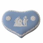  Wedgwood WEDGWOOD античный 60's jasper одежда бардачок Heart type relief синий белый голубой белый 0806 #GY99