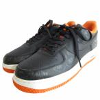未使用品 ナイキ NIKE Air Force 1 エアフォース1 Low 07 PRM Halloween 2021 ハロウィン限定 デッドストック スニーカー 黒 9.5 IBO62
