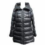モンクレール MONCLER 国内正規品 SUYEN スイエン ダウンコート ジャケット Aライン ナイロン A20934931949 黒 ブラック サイズ0