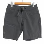アークテリクス ARC'TERYX 美品 Lefroy Short ショートパンツ 17525-89173 ナイロン ハーフパンツ ショーツ ストレッチ グレー サイズ2