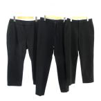  Ships SHIPS United Arrows др. суммировать 3 пункт легкий брюки конические брюки слаксы XL S XS чёрный 