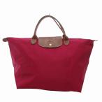 ロンシャン LONGCHAMP ル プリアージュ ハンドバッグ 手提げ ロゴ型押し ナイロン コンパクト ピンク /FF IBO76 レディース