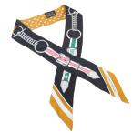  Hermes HERMES 2022SS scarf Twilly Grand Tralala Miel/Noirtsui Lee gran Tralala la шелк многоцветный женский 
