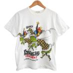 コムデギャルソン COMME des GARCONS 2017年 クリスマス限定 グリンチ GRINCH Tシャツ プリント 半袖 白 ホワイト M IBO80 メンズ