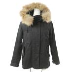  Journal Standard JOURNAL STANDARD Mod's Coat жакет милитари f-ti с мехом подкладка есть F чёрный черный 0908
