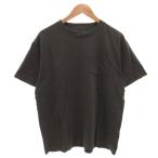 ショッピングロンハーマン ロンハーマン Ron Herman Tシャツ M グレー  ロゴ プリント ポケット /FF メンズ