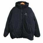 ブロシュアー BROCHURE × オルウェイズ ALWAYTH 24FW ARGENTUM HOODY ダウンジャケット 232-01 ナイロンリップストップ L 黒 ブラック