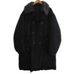  сайт s'ytebai Yohji Yamamoto tsu il pa dead мех 6WB Пальто Честерфилд с хлопком размер 3 чёрный черный UM-C47-917 мужской 