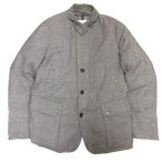 モンクレール MONCLER 希少モデル CANBERRA キャンベラ ヘリンボーン織 ダウンジャケット チンストラップ 5 グレー ■MNK3 ☆AA★