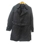  Hill тонн HILTON подкладка имеется тренчкот жакет нейлон M чёрный черный 1224 мужской 