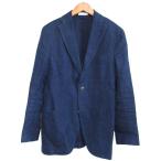 ボリオリ BOGLIOLI N2902E リネン テーラードジャケット ブレザー 段返り3B イタリア製 紺 ネイビー 44 ■MNK4 メンズ