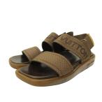 ショッピングルイヴィトン ルイヴィトン LOUIS VUITTON コンフォート サンダル シューズ ストラップ 茶 ブラウン 0122 ■MNK4 レディース