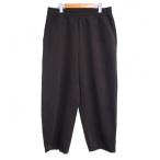 ユニクロ UNIQLO C スウェットワイドパンツ イージーパンツ 裾絞り L 茶 ブラウン 系 341-471809 0118 メンズ