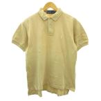 ポロ バイ ラルフローレン Polo by Ralph Lauren ポニー刺? ポロシャツ 半袖 ベージュ M メンズ