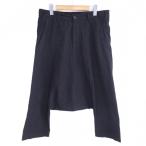  черный Comme des Garcons BLACK COMME des GARCONS AD2011 шаровары полоса стрейч деформация дизайн XS чёрный оттенок черного 1H-P00