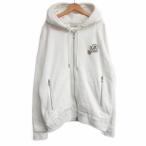 モンクレール MONCLER MAGLIA CARDIGAN マグリア ジップアップ パーカー フーディ ロゴ ワッペン XXL 白 ホワイト D20918401000 ■MNK5