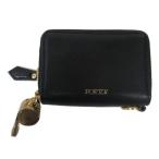 ポーター PORTER 吉田カバン 美品 TONE KEY PURSE トーン キーパース キーケース シュリンクレザー ホイッスル 黒 ブラック 150-02291