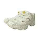 リーボック Reebok × ヴェトモン vetements コラボ インスタ ポンプフューリー スニーカー シューズ ロゴ 総柄 US8.5 26.5cm 白