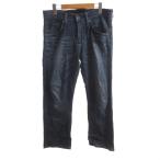  Edwin EDWIN Denim джинсы 31linen. индиго голубой широкий Zip fly /HW мужской 