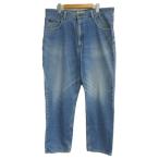  L e рубин nL.L.BEAN 90s Classic Fit широкий Denim брюки джинсы 38×34 индиго голубой Mexico производства IBO96 мужской 