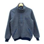 【中古】パタゴニア Patagonia 80's 90's フリース ジャケット ハーフジップ プルオーバー Rマークタグ オールド チャコールグレー L メンズ