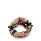  Burberry BURBERRY шарф снуд бежевый многоцветный мелкие вещи проверка кашемир мужской женский б/у [bektoru б/у одежда ]