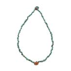 アンリークイール HENRY CUIR ネックレス ブルーグリーン アクセサリー ストーン レディース 中古 【ベクトル 古着】
