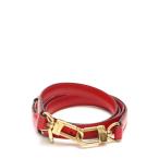 ルイヴィトン LOUIS VUITTON ショルダーストラップ エピ 赤 小物 レザー  レディース 中古 【ベクトル 古着】