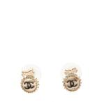 中古 シャネル CHANEL ピアス ココマーク ゴールド アクセサリー リボン A14V レディース 【ベクトル 古着】